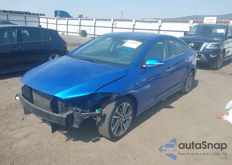 2017 Hyundai Elantra Limited from USA, damaged, VIN 5NPD84LF3HH069572